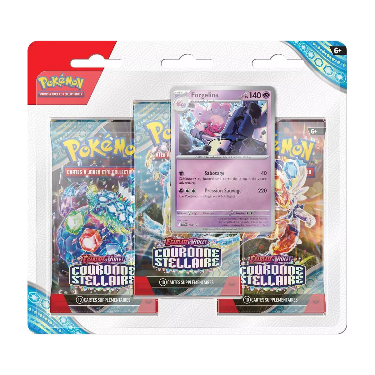 Pokémon : Tripack - Couronne Stellaire - EV07 