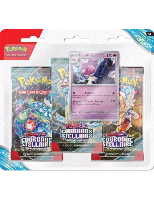 Pokémon : Tripack - Couronne Stellaire - EV07 