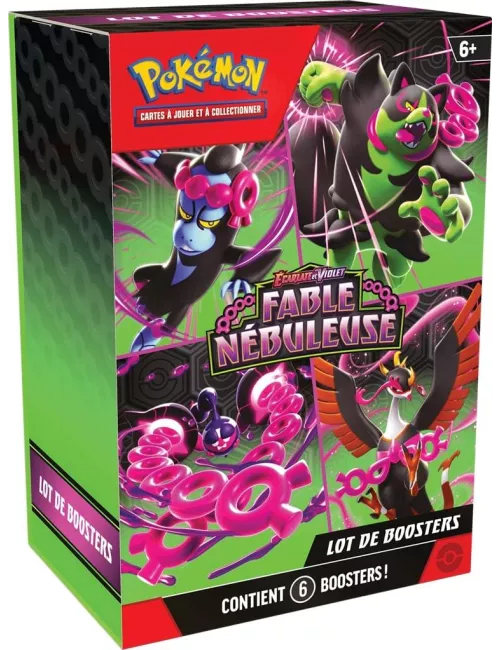 Pokémon : Bundle 6 boosters - Fable Nébuleuse - EV6.5 