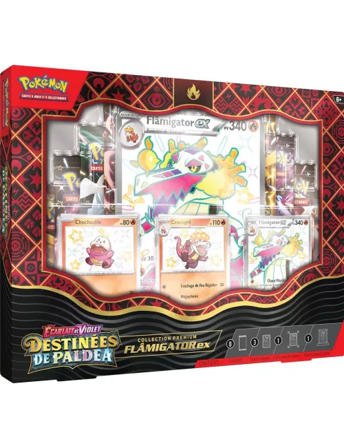 Pokémon : Coffret Premium Ex - Flâmigator - EV4.5 