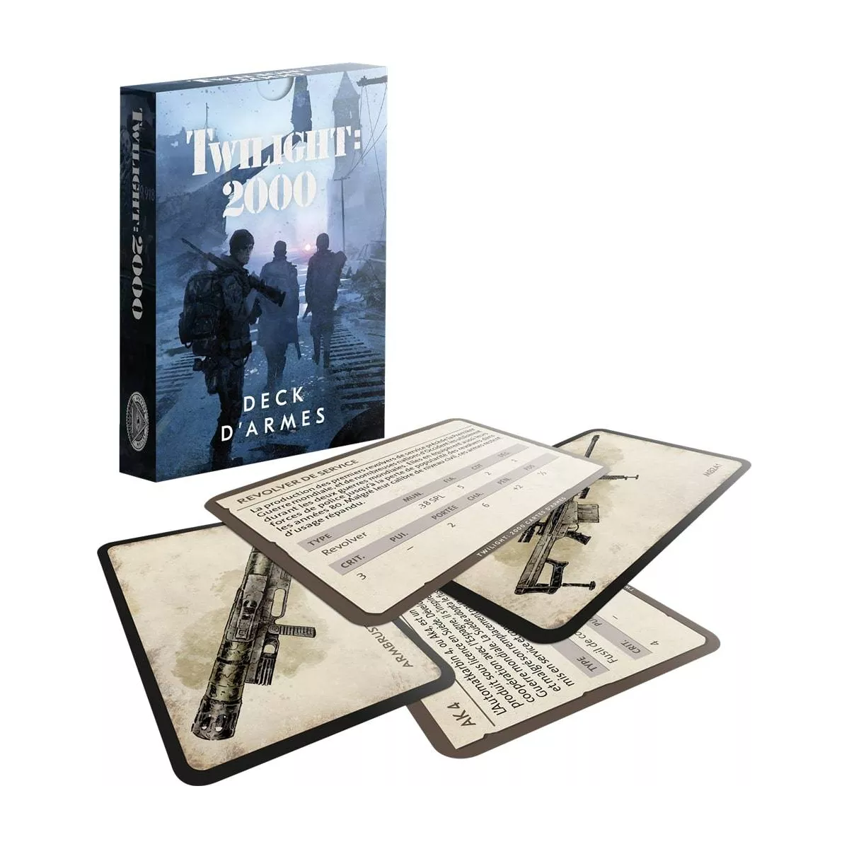 twilight 2000 : deck d'armes plateau