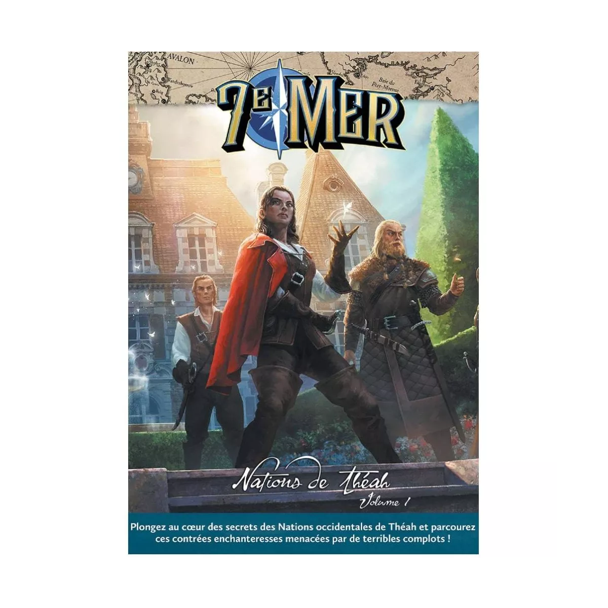 7e mer - nations de théah - volume 1 boîte
