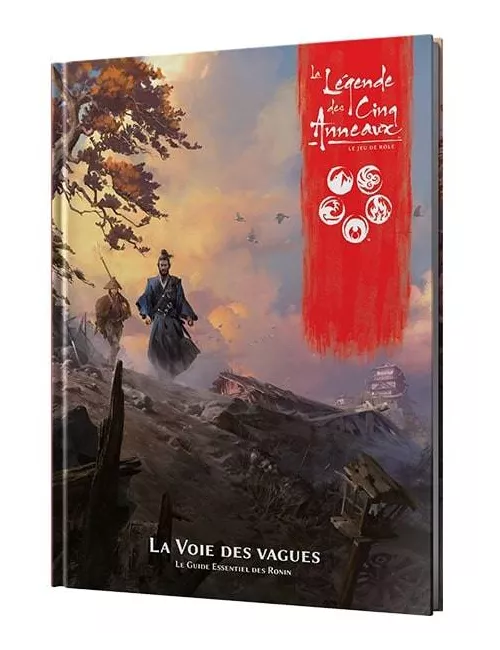 la légende des cinq anneaux : la voie des vagues livre