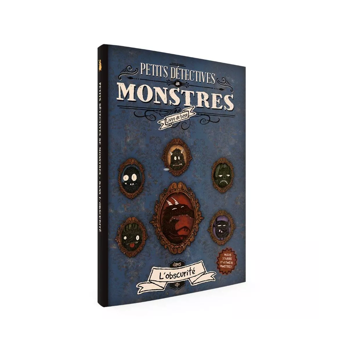 petits détectives de monstres : livre de base plateau