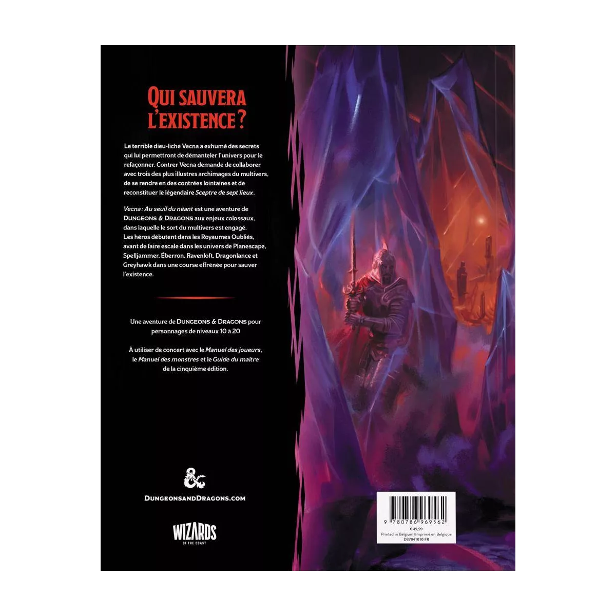 dungeons & dragons 5 : vecna - au seuil du néant plateau