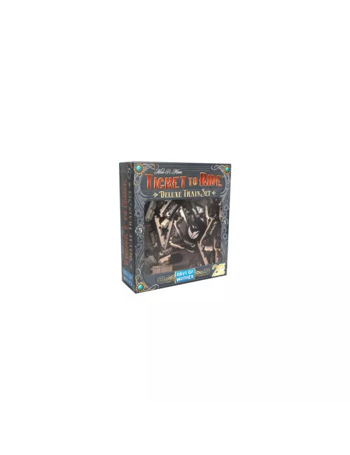 Les Aventuriers du Rail : Deluxe train set - 5 couleurs disponibles - Accessoires Jeux de société - Ludum.fr