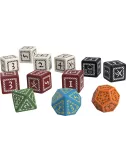 forbidden lands : set de dés plateau