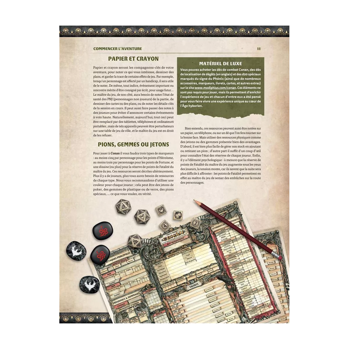 conan : livre de base plateau