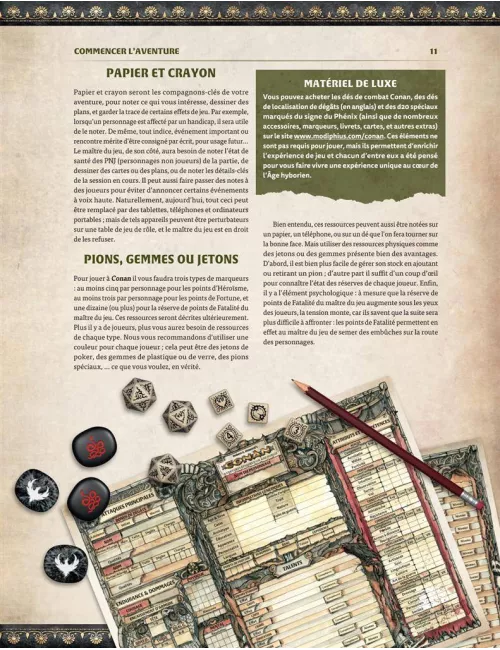 conan : livre de base plateau