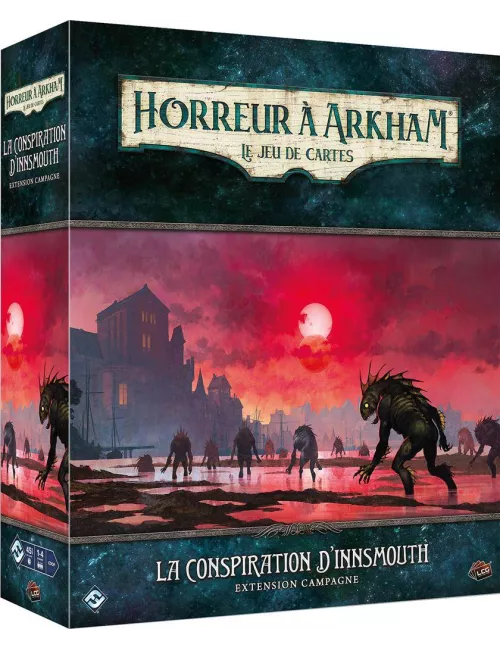 Horreur à Arkham JCE : La Conspiration d’Innsmouth - Extension Campagne - Ludum.fr