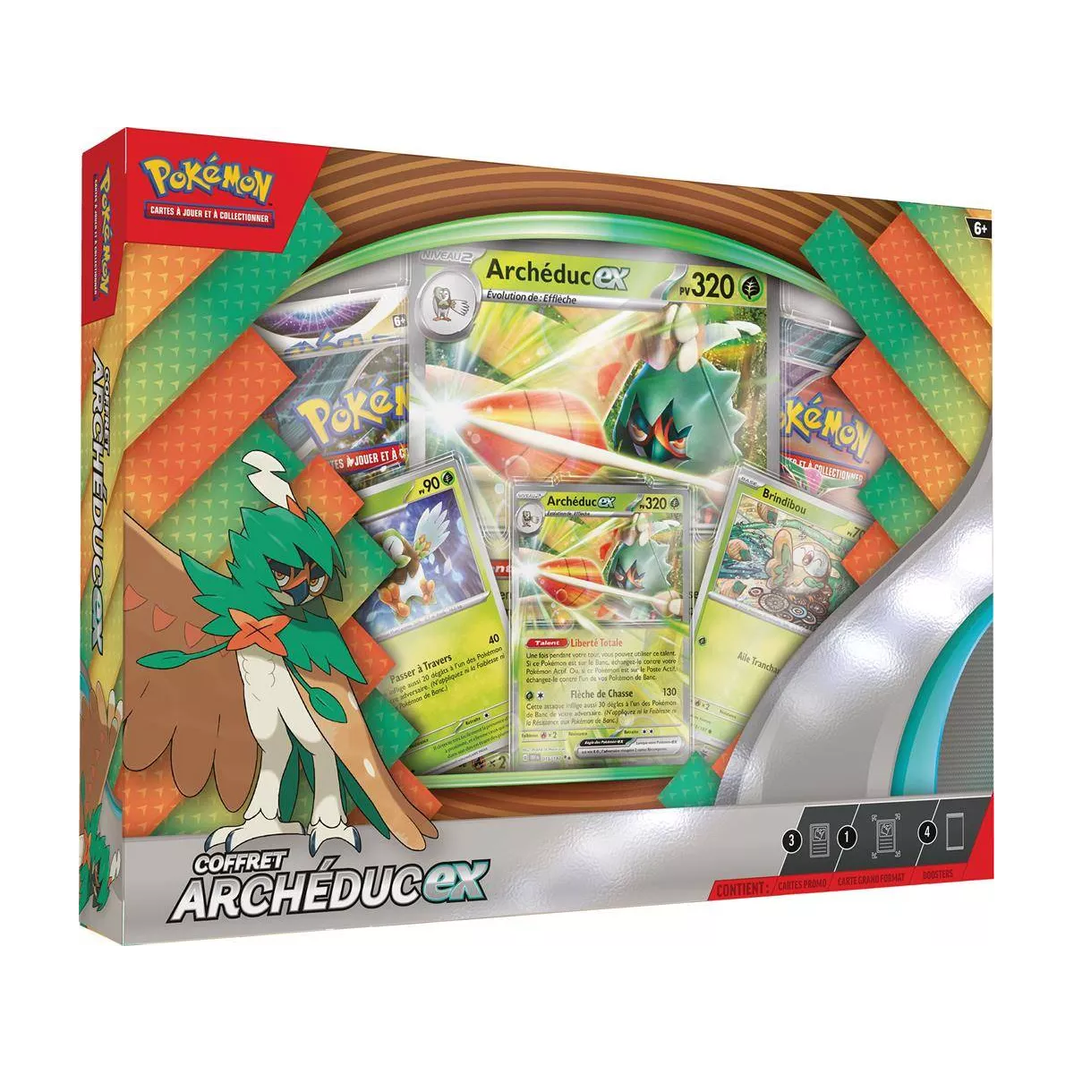 Pokémon : Coffret Archéduc-ex Octobre 2024 