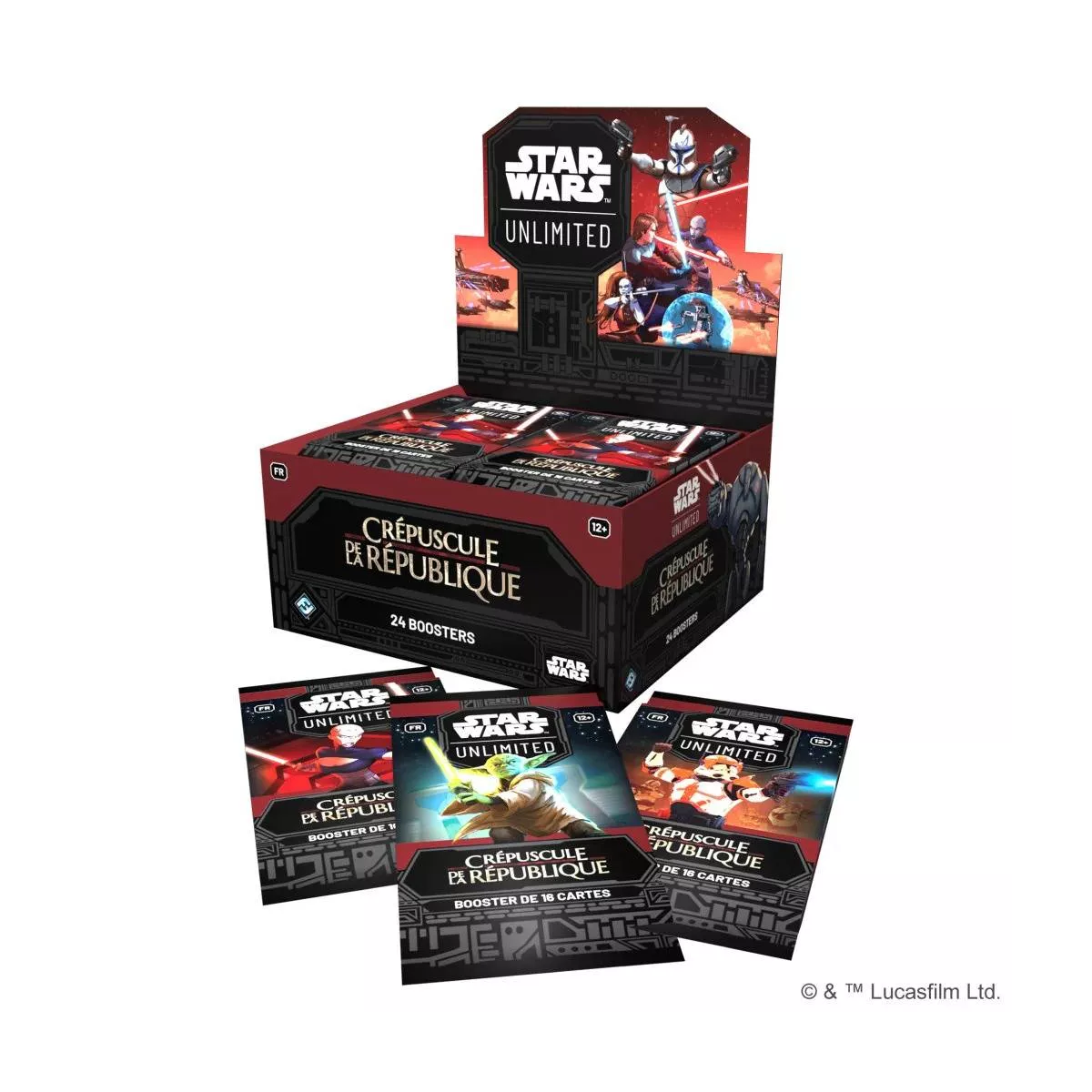 Star Wars Unlimited - Crépuscule de la République : Boosters