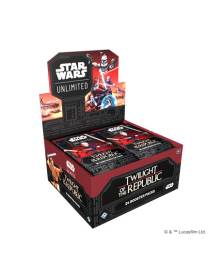 Star Wars Unlimited - Twilight of the Republic : Boite 24 boosters - Version Anglaise