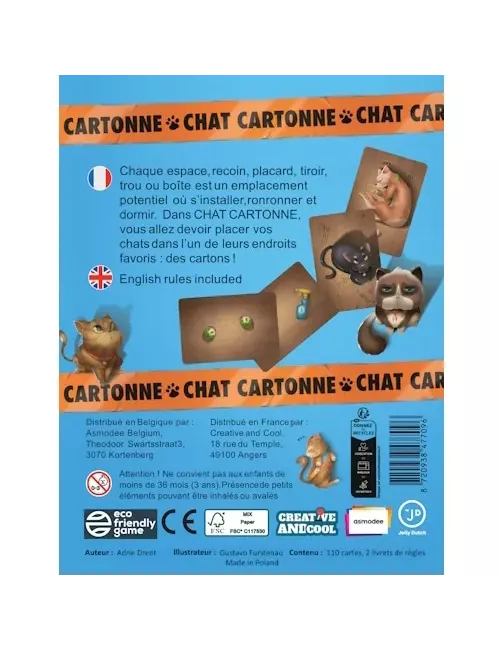 Chat Cartonne 