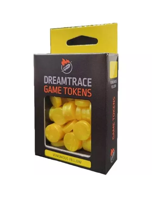 dreamtrace gaming tokens : venomous yellow boîte