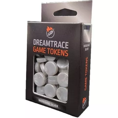 dreamtrace gaming tokens : werebane silver boîte