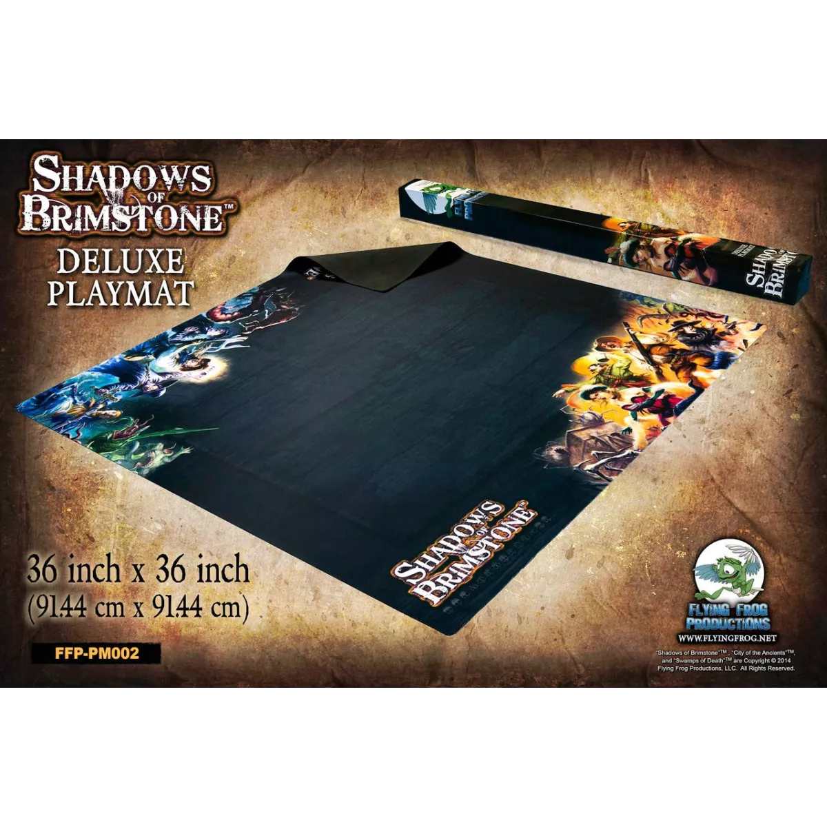 shadows of brimstone - deluxe playmat plateau
