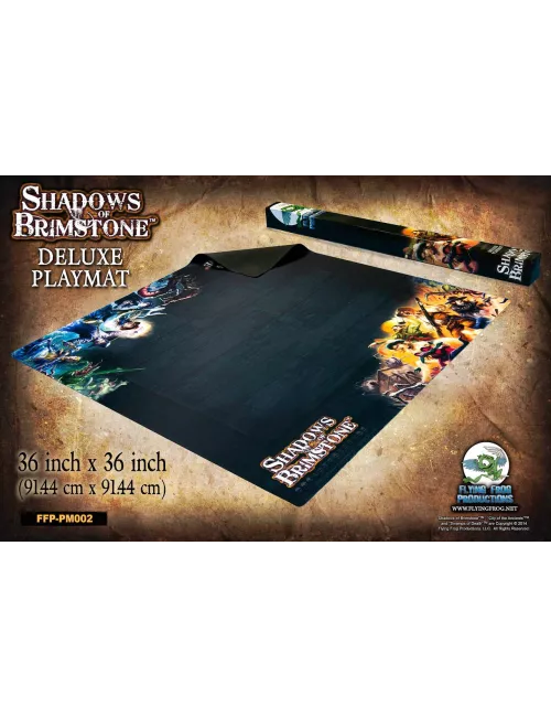 shadows of brimstone - deluxe playmat boîte