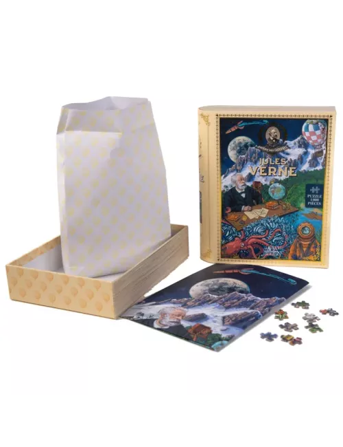 puzzle la galerie des légendes : jules verne - 1000 pièces exemple 3