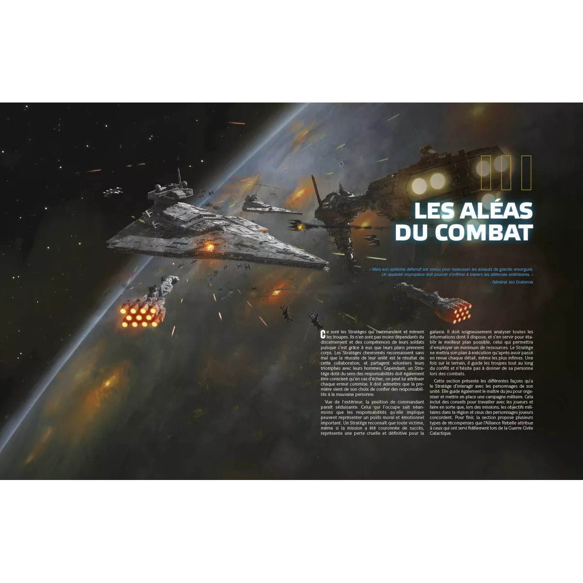 star wars l'ère de la rébellion : officiers de terrain exemple 1