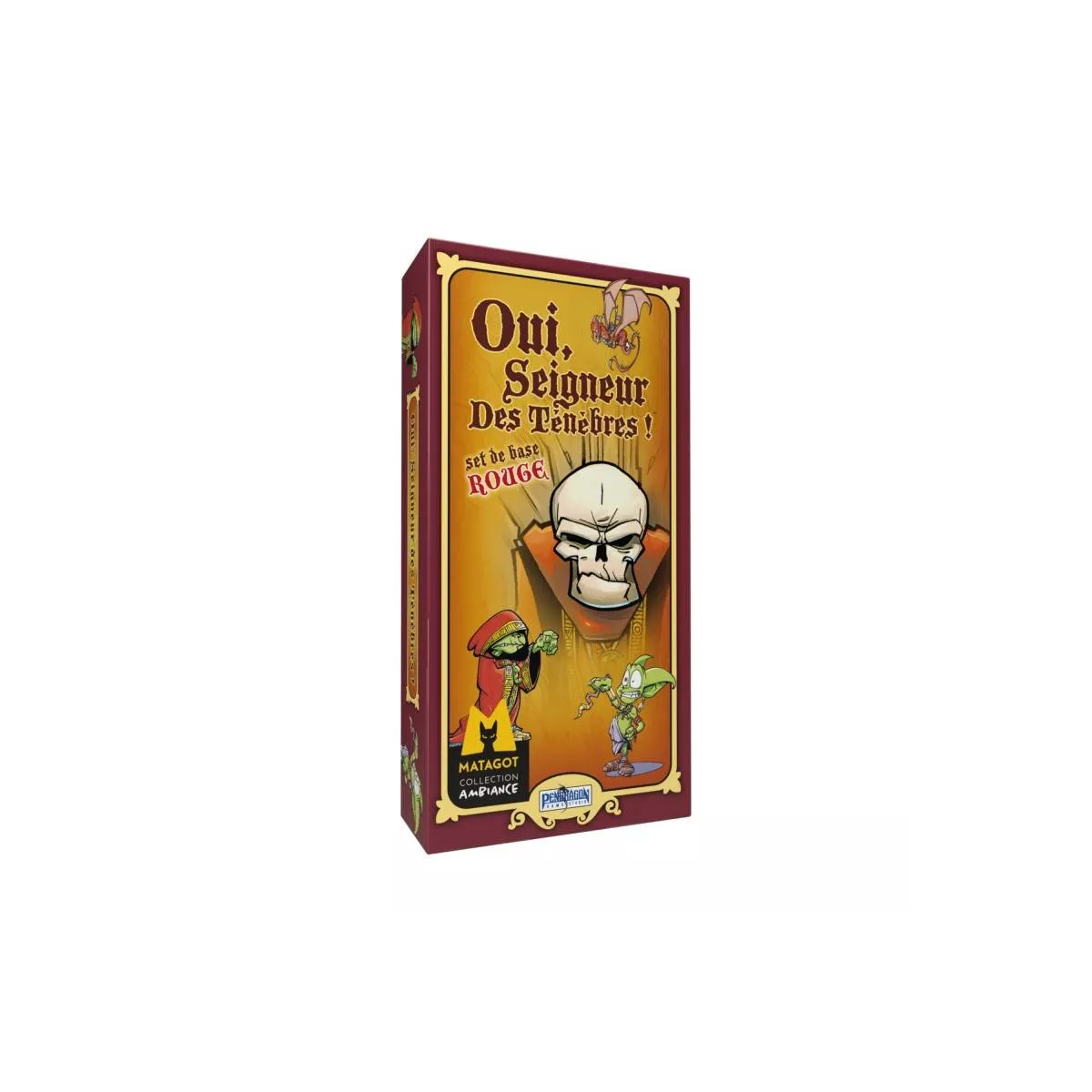 Oui, Seigneur des ténèbres - Boite Rouge - Jeu de société - Matagot - Ludum.fr
