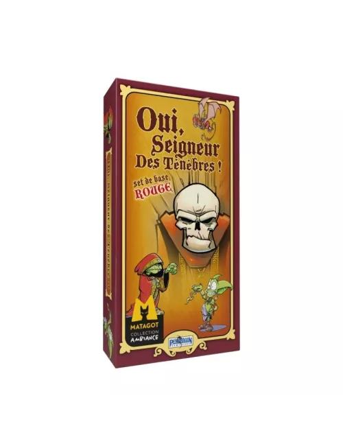 Oui, Seigneur des ténèbres - Boite Rouge - Jeu de société - Matagot - Ludum.fr