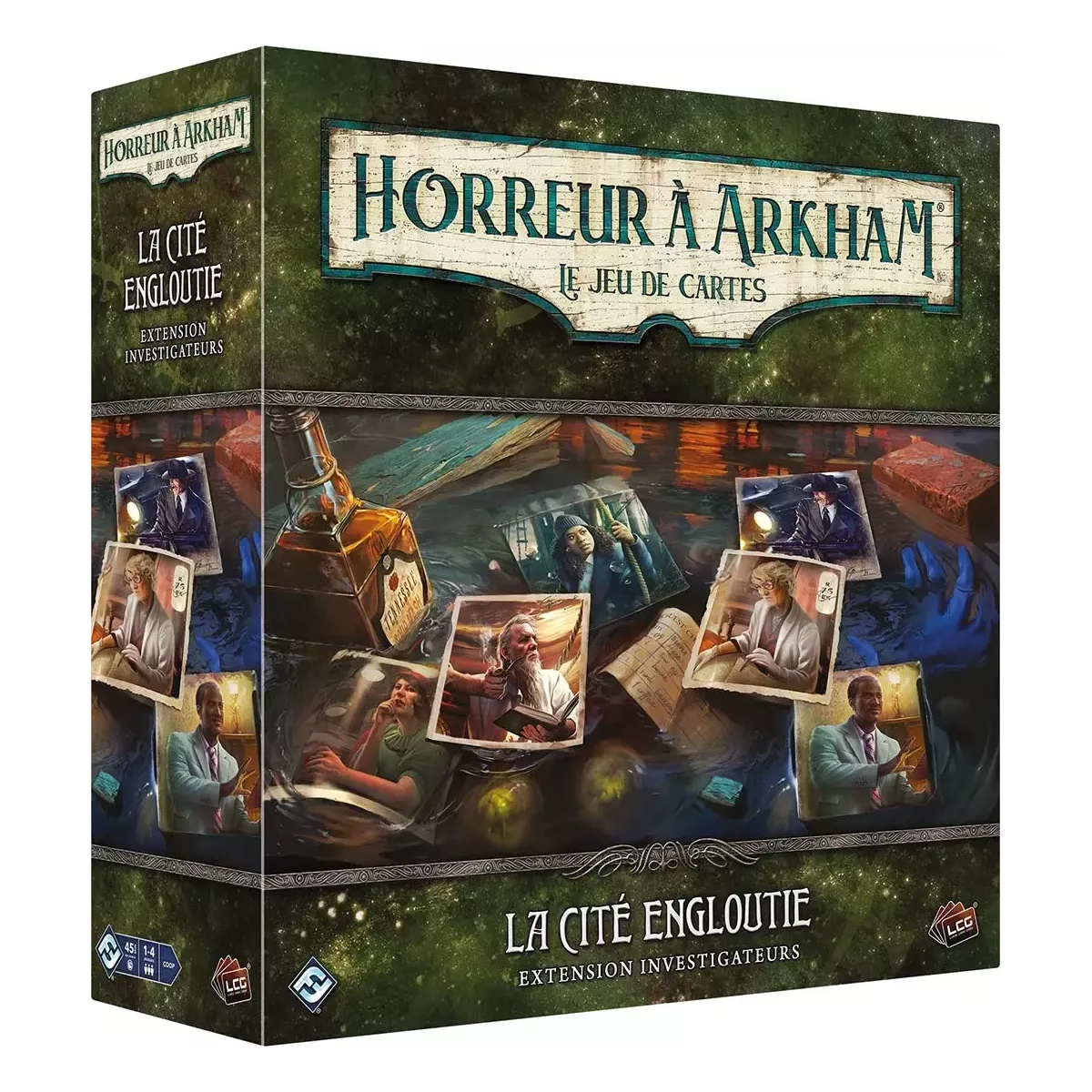 Horreur à Arkham JCE : La Cité Engloutie - Extension Investigateurs 