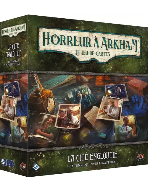 Horreur à Arkham JCE : La Cité Engloutie - Extension Investigateurs 