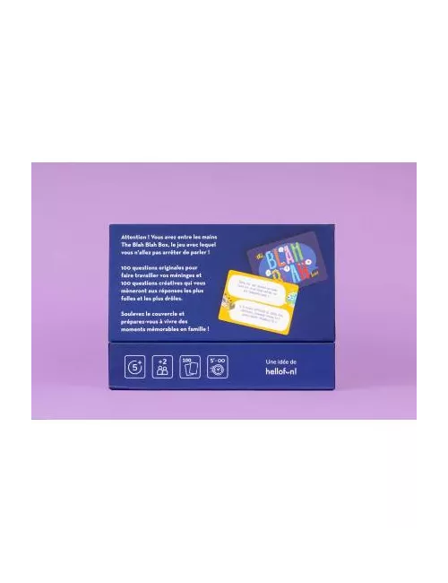 The Blah Blah Box - Jeu de société - Hellofun - Ludum.fr