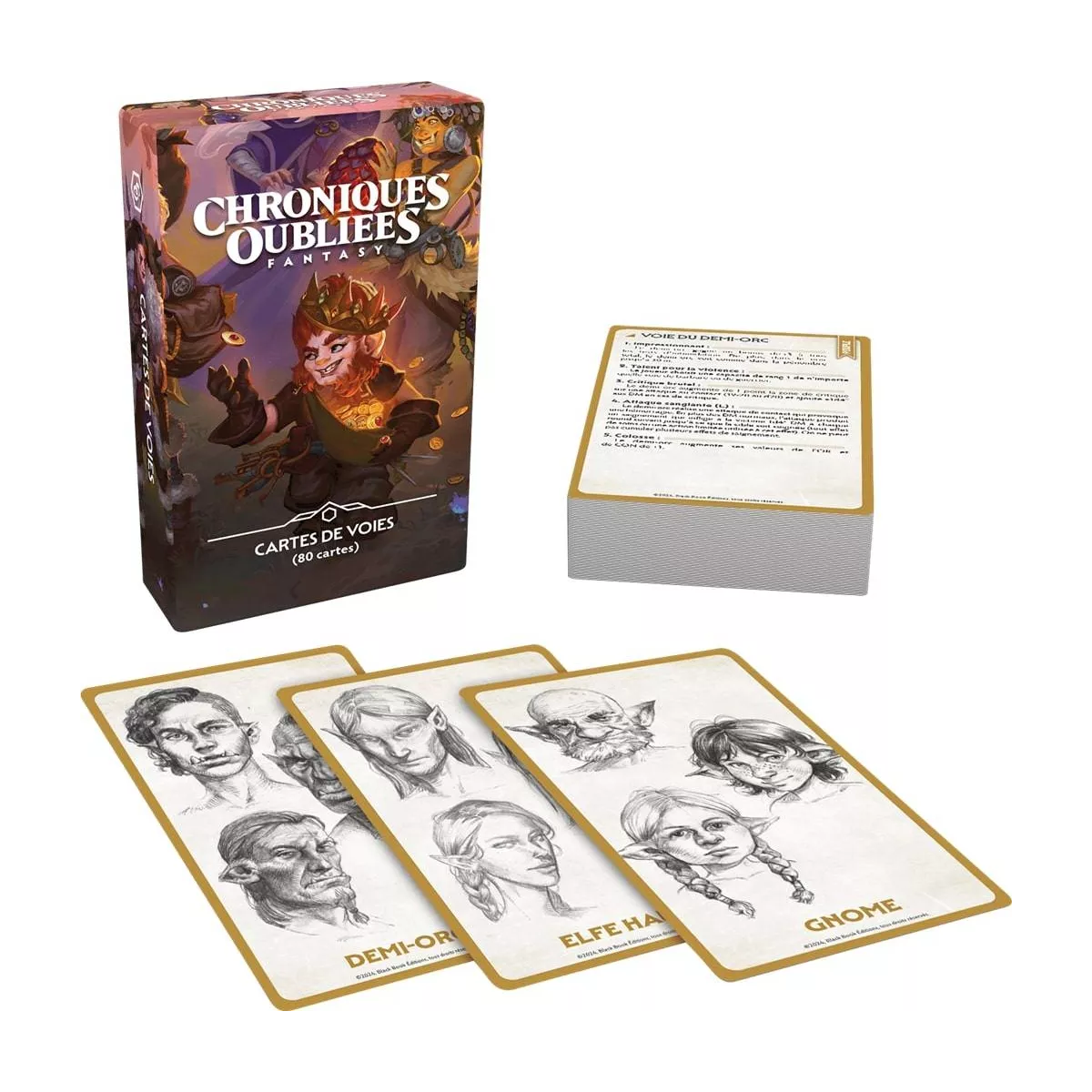 chroniques oubliées fantasy 2ème édition : cartes de voies plateau