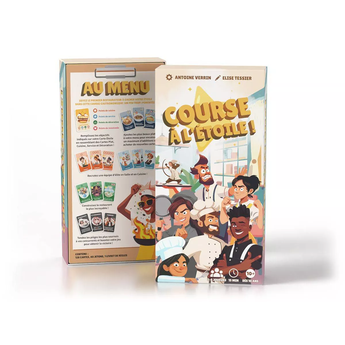 Course à l'Étoile - Jeu de société - Les Restos Curieux - Ludum.fr