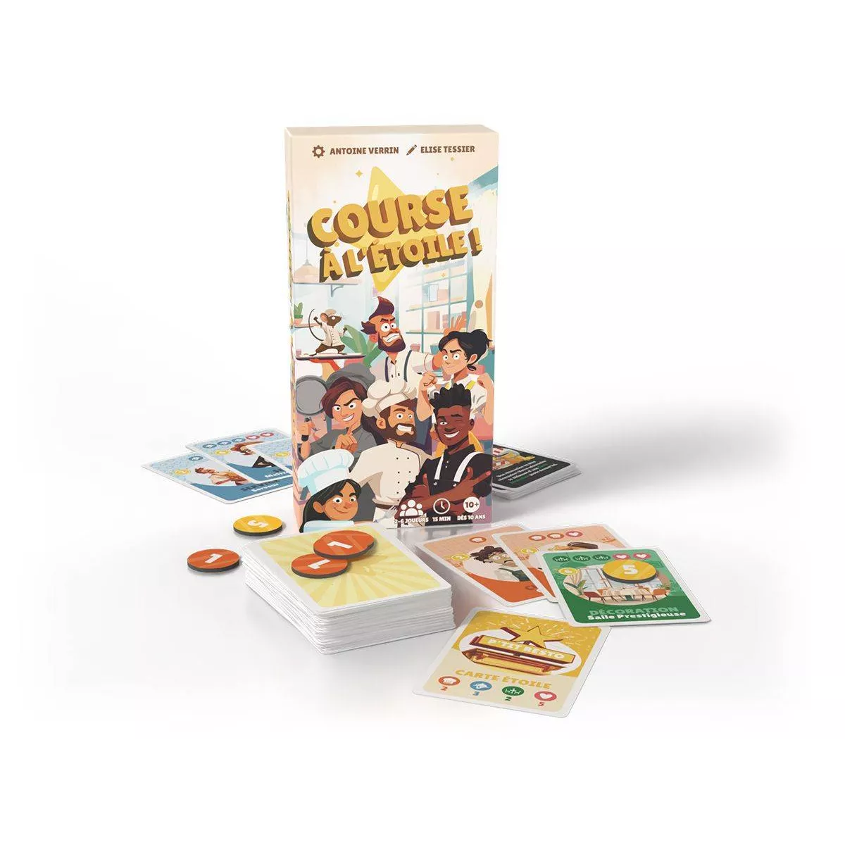 Course à l'Étoile - Jeu de société - Les Restos Curieux - Ludum.fr