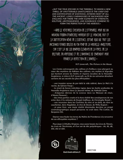Cthulhu Origines : Contes Extravagants des Collines et d'Ailleurs 