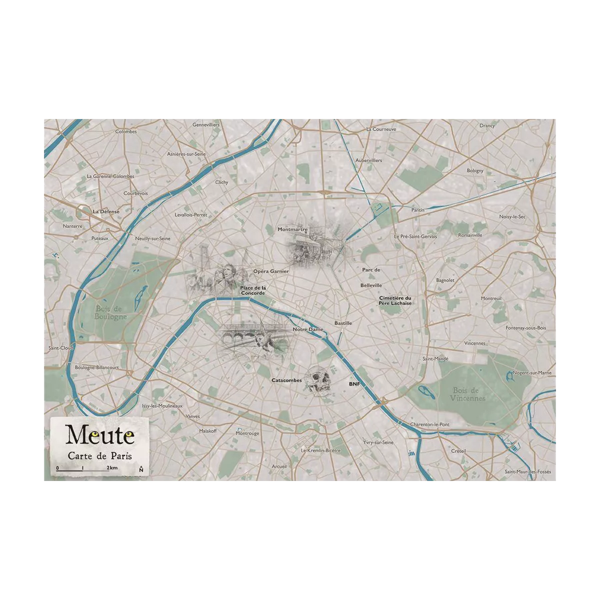Meute : Scénarios Errances 