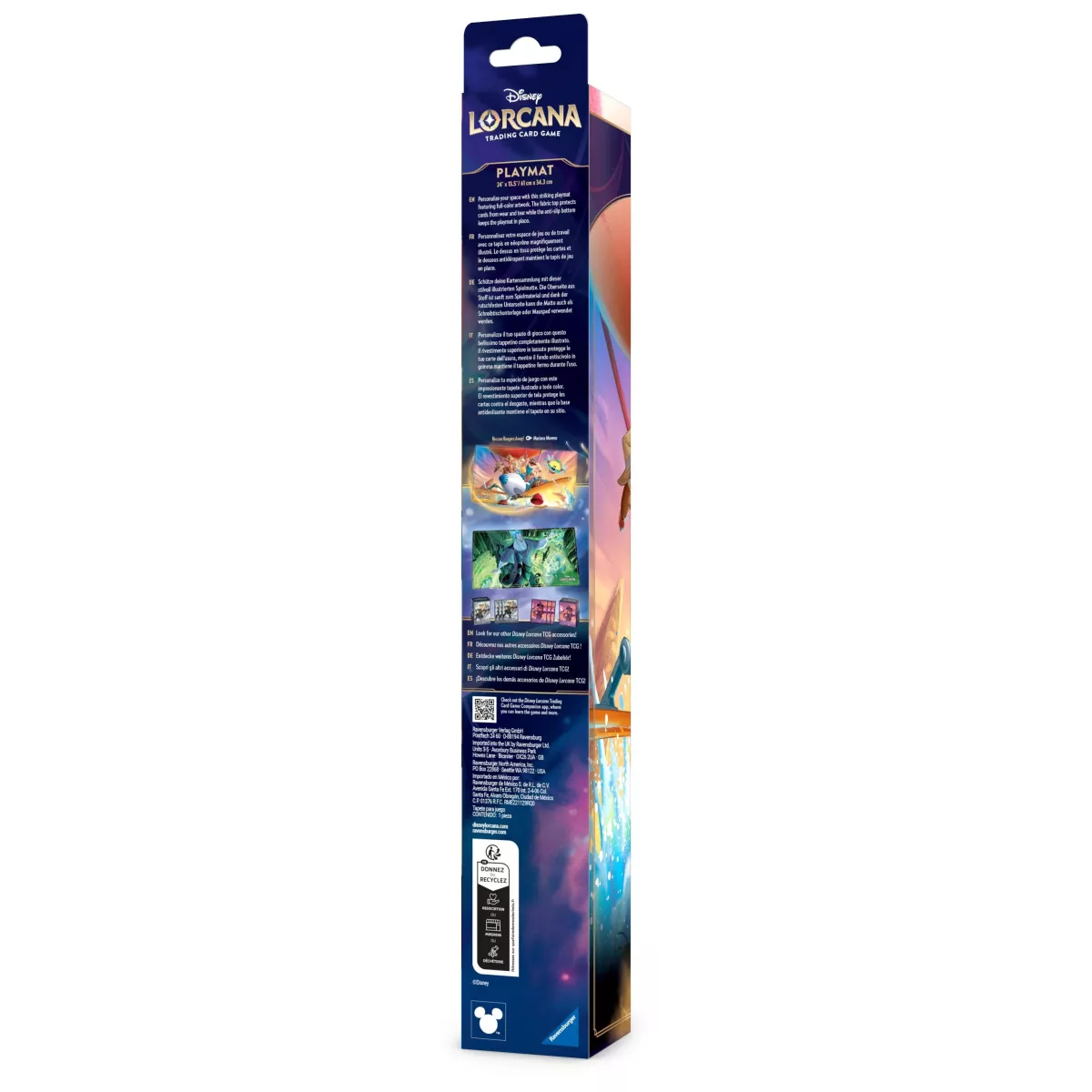 Disney Lorcana : Tapis de jeu Tic & Tac - Set 8 Le Règne de Jafar 