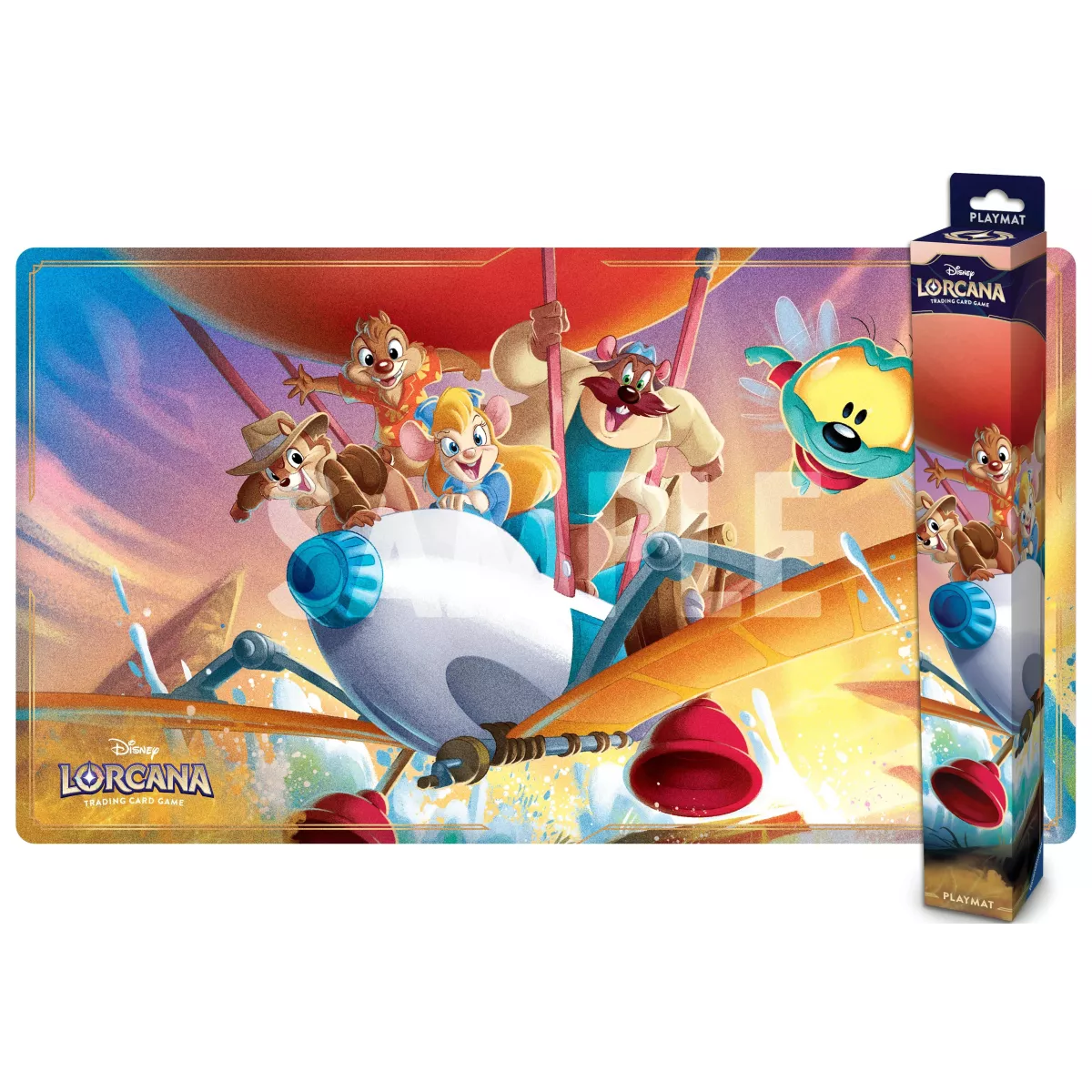 Disney Lorcana : Tapis de jeu Tic & Tac - Set 8 Le Règne de Jafar 
