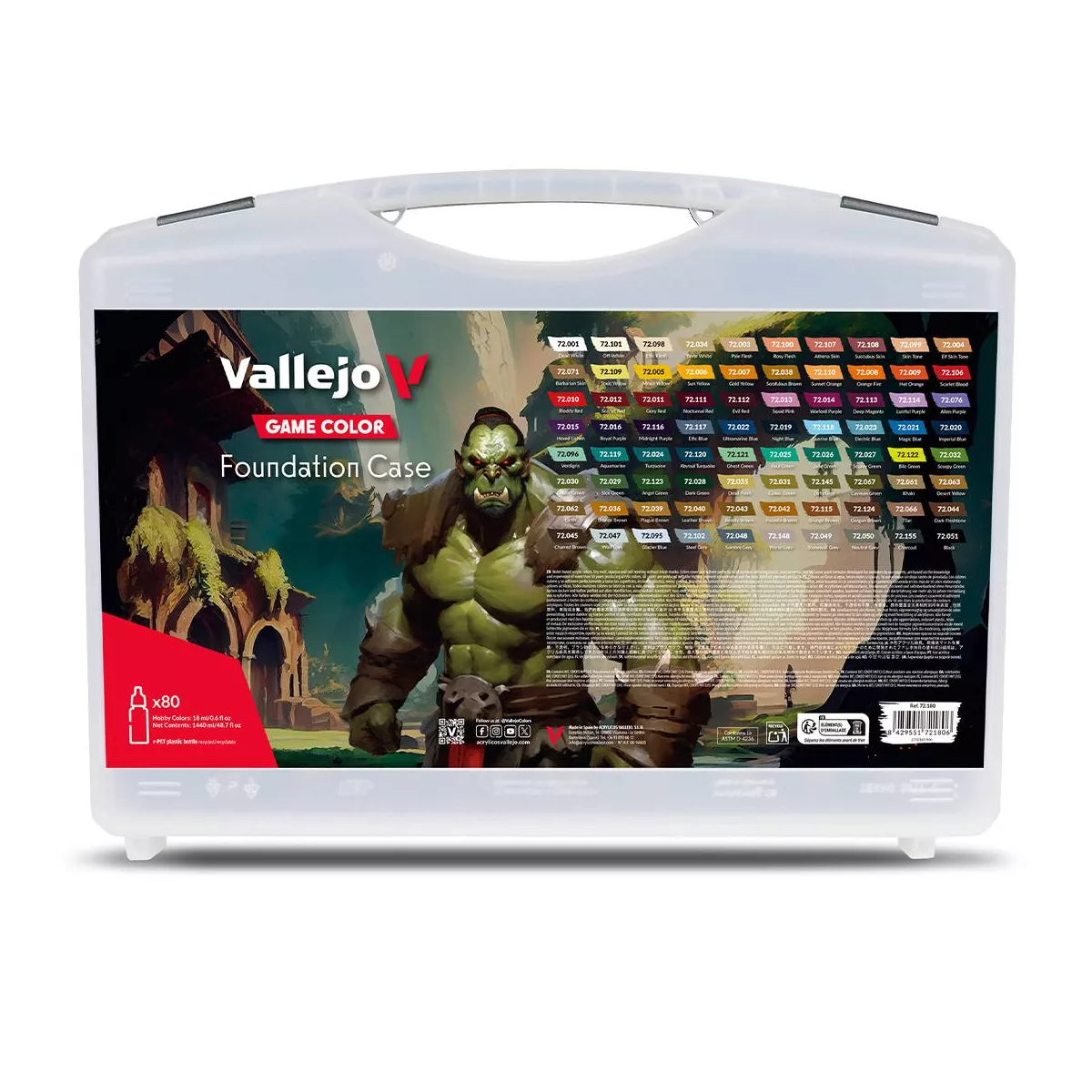 Mallette 80 teintes Game Color - Peinture