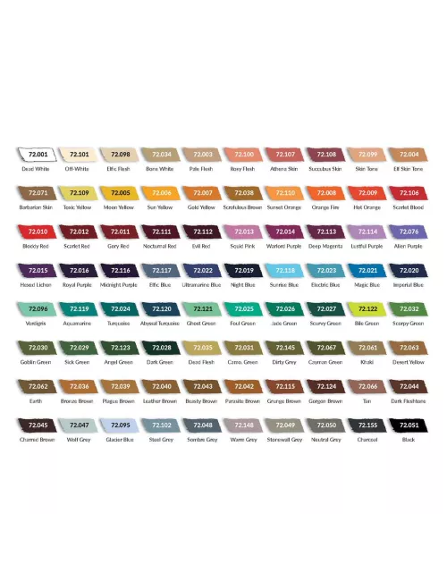 Mallette 80 teintes Game Color - Peinture