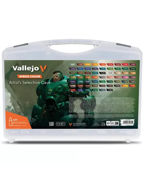Mallette 60 teintes Xpress Color - Peinture