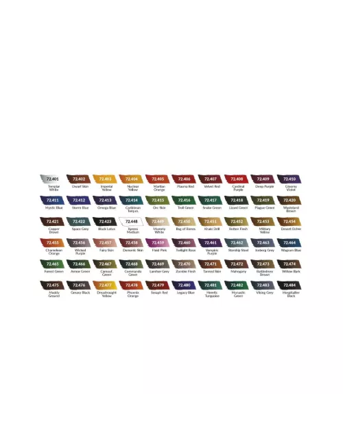 Mallette 60 teintes Xpress Color - Peinture