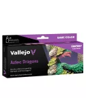 Fantasy Color Series 8 Aztec Dragons - Peinture