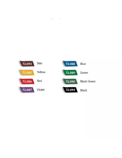 Game Color Set 8 Encres - Peinture