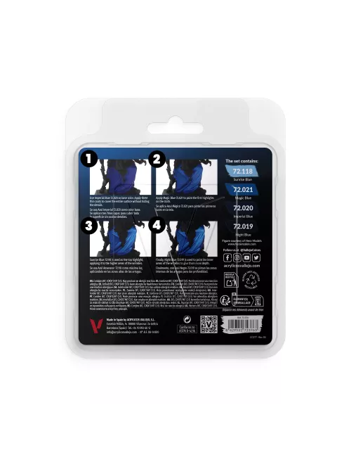 Game Color Set Bleu - Peinture