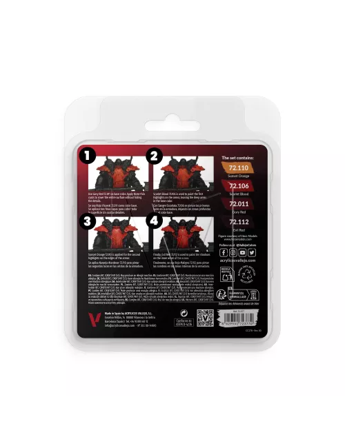 Game Color Set Rouge - Peinture