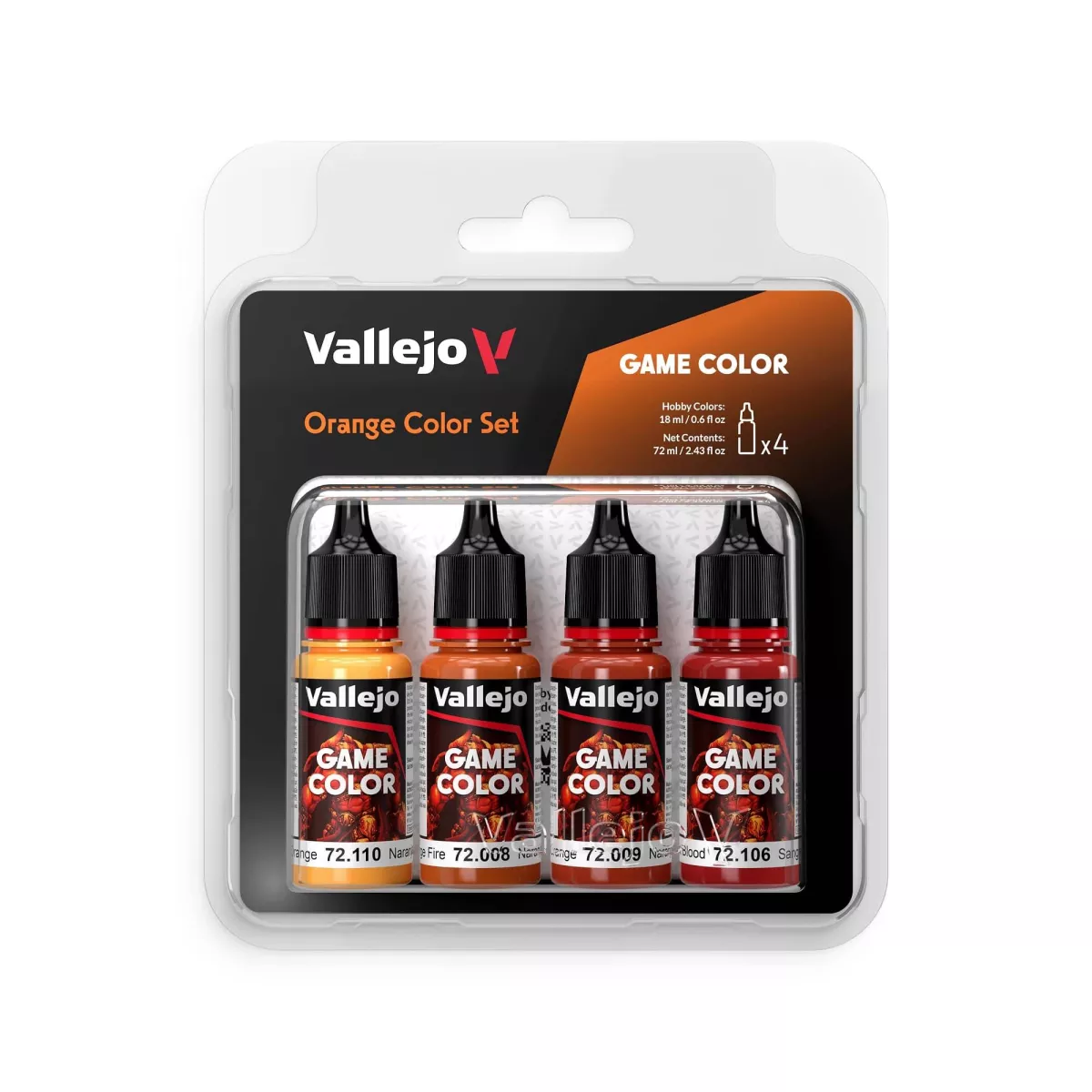 Game Color Set Orange - Peinture