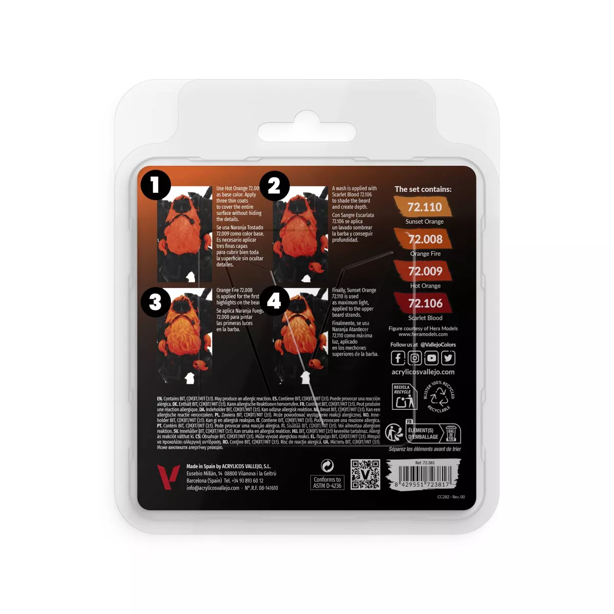 Game Color Set Orange - Peinture