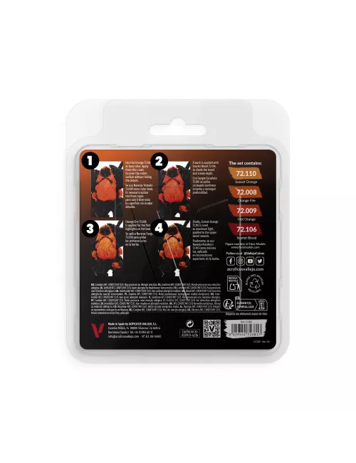 Game Color Set Orange - Peinture