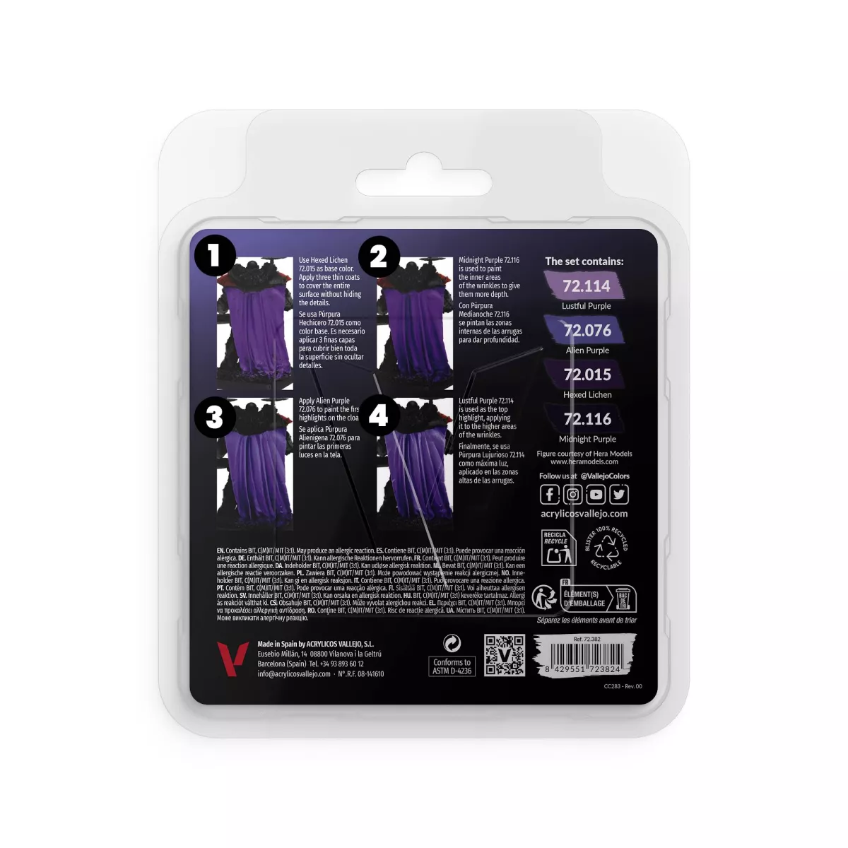 Game Color Set Violet - Peinture