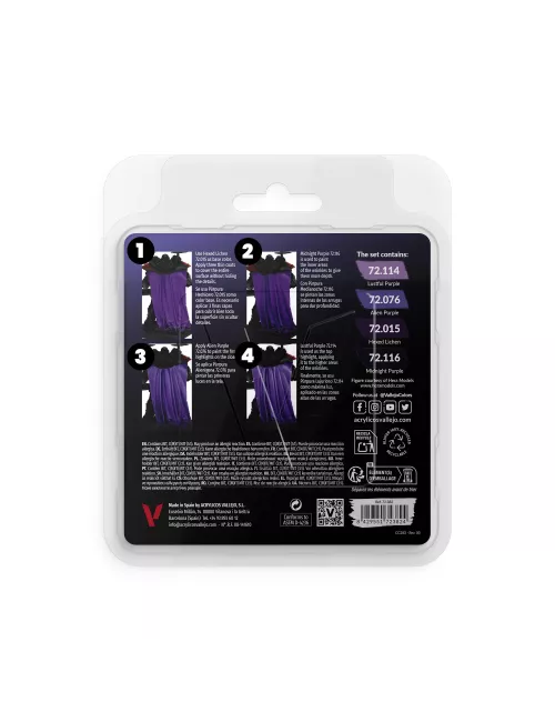 Game Color Set Violet - Peinture