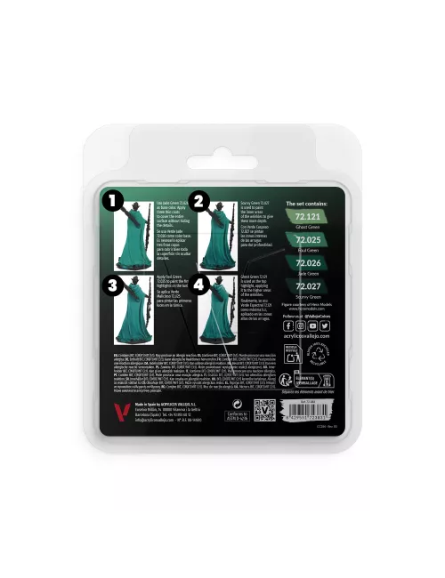 Game Color Set Vert Froid - Peinture